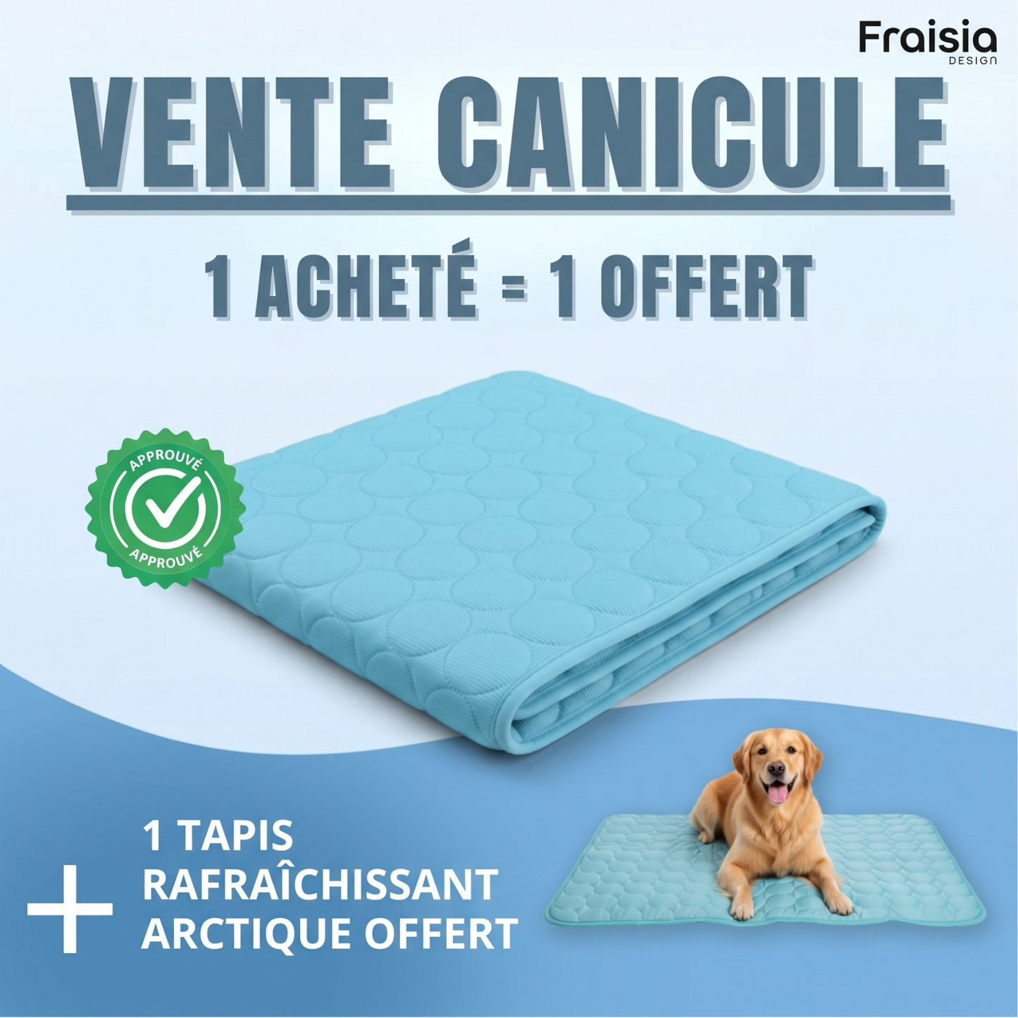 Tapis Rafraîchissant Arctic™ pour Chien