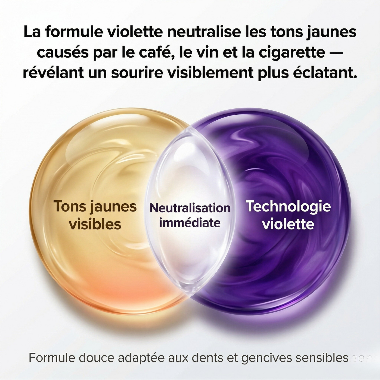 Bande Blanchissante Violette™ – Fraisia Design