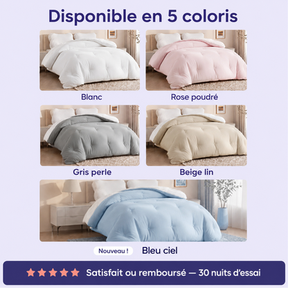 Couette Nuage 2X™ – Ultra-gonflante et thermorégulante