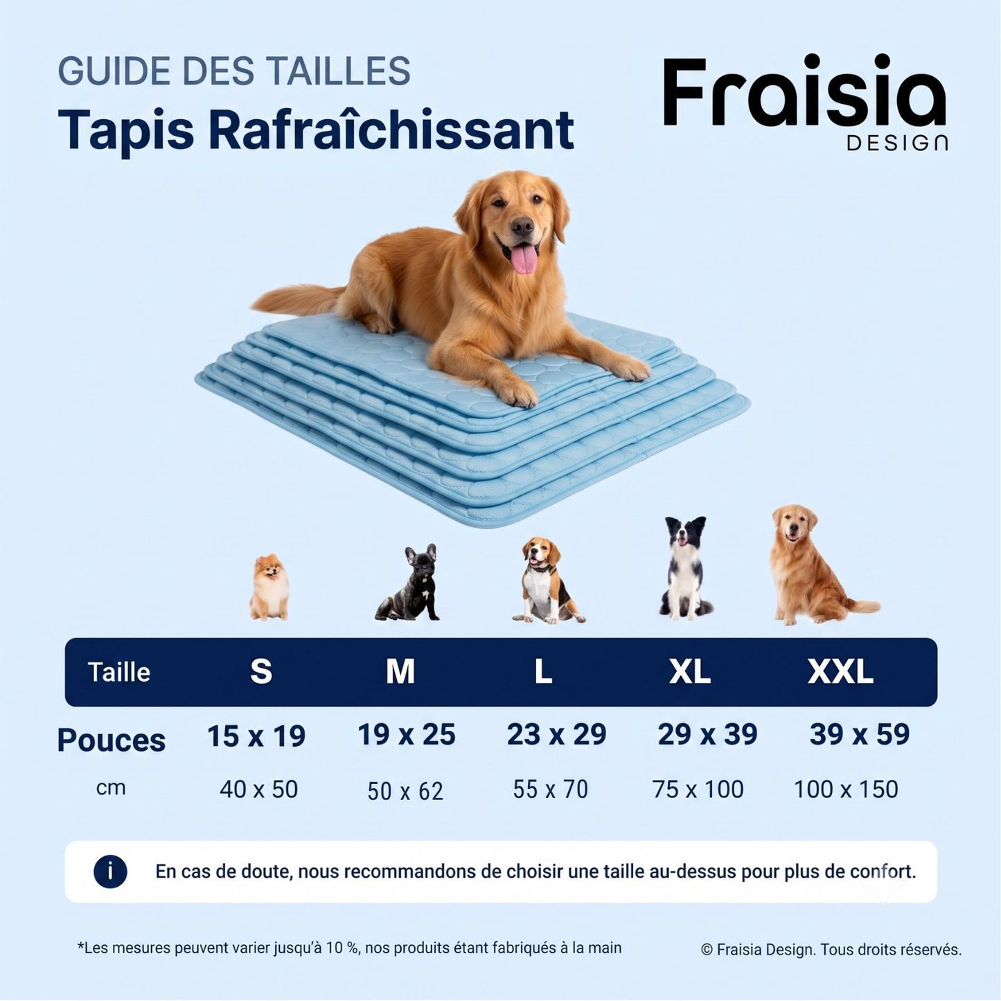 Tapis Rafraîchissant Arctic™ pour Chien
