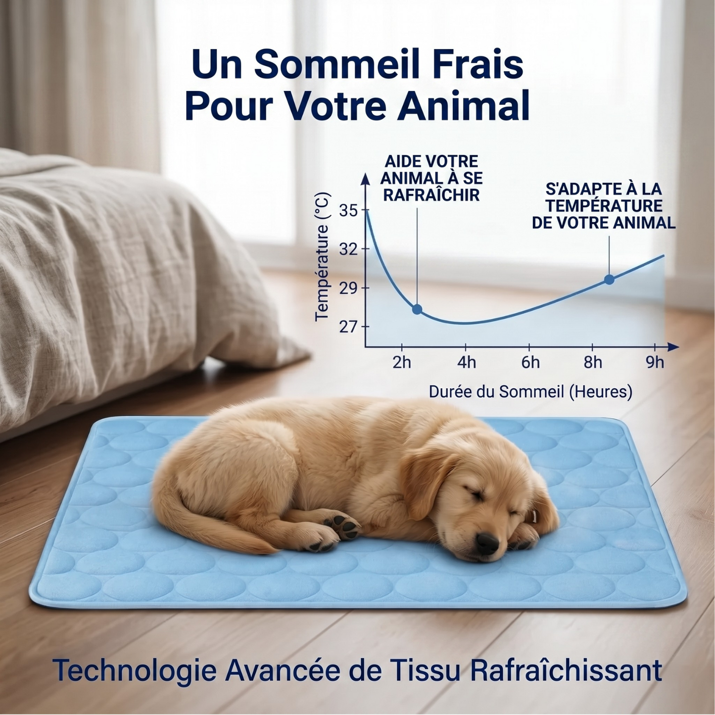Tapis Rafraîchissant Arctic™ pour Chien