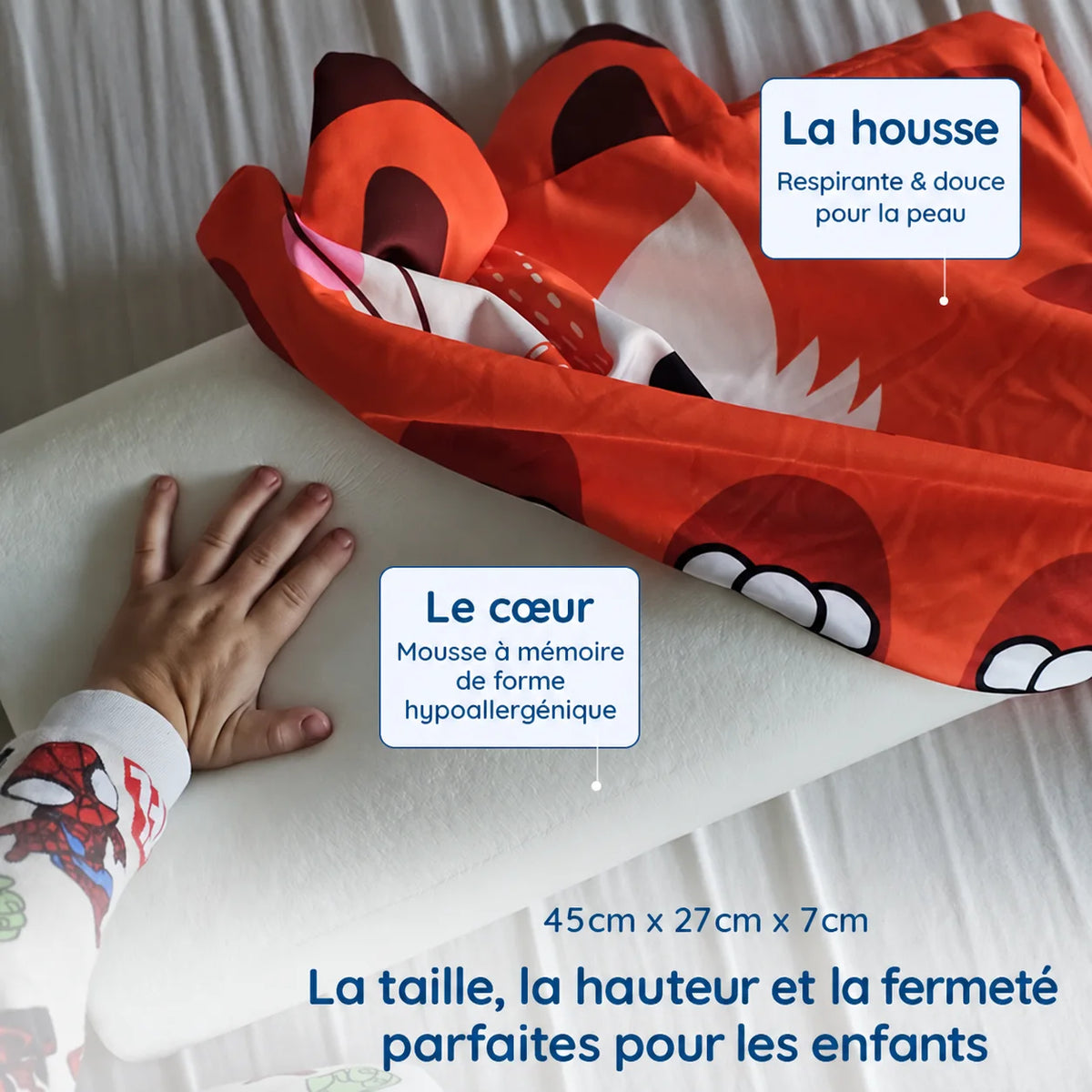 Coussin Doudou Animal — Fraisia Design
