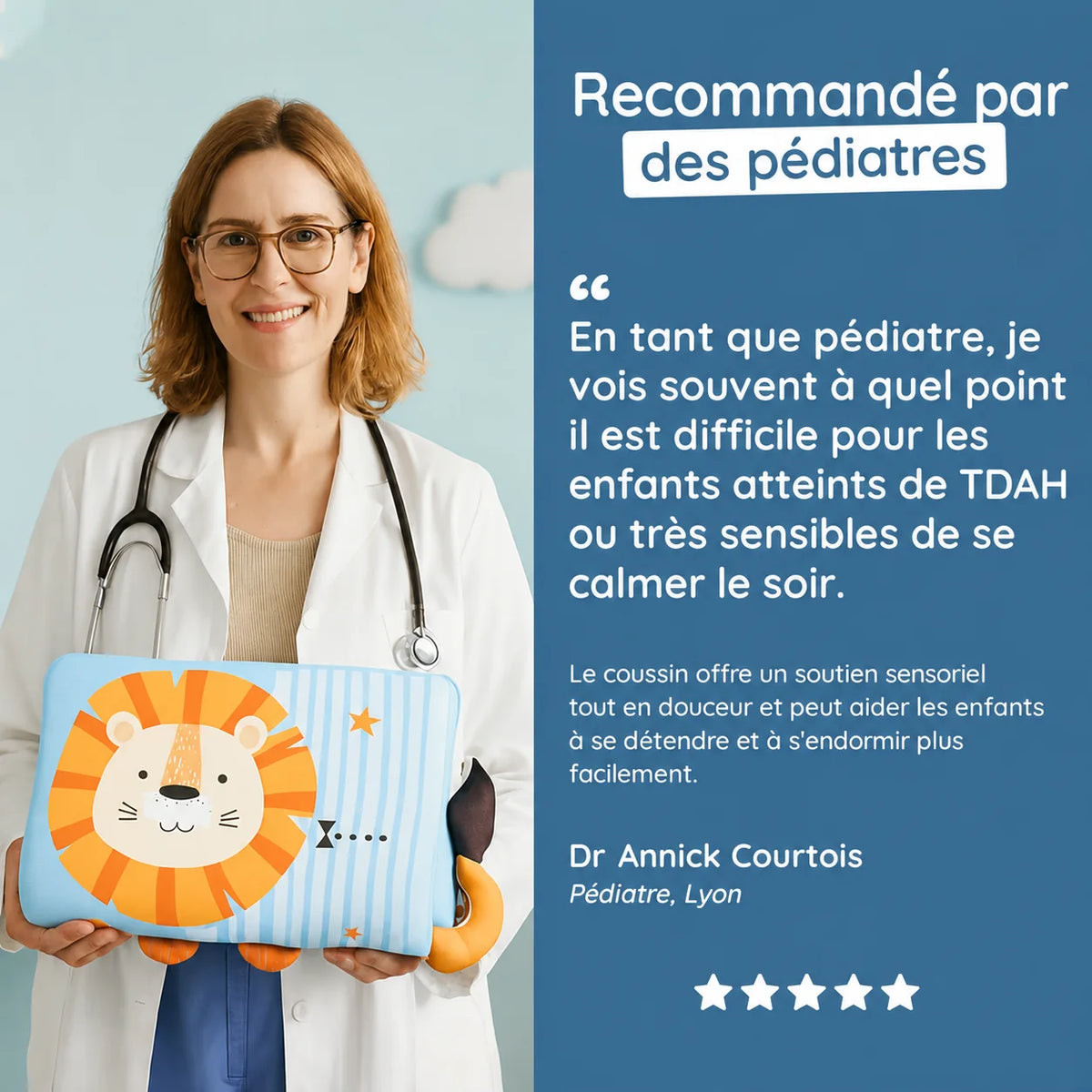 Coussin Doudou Animal — Fraisia Design