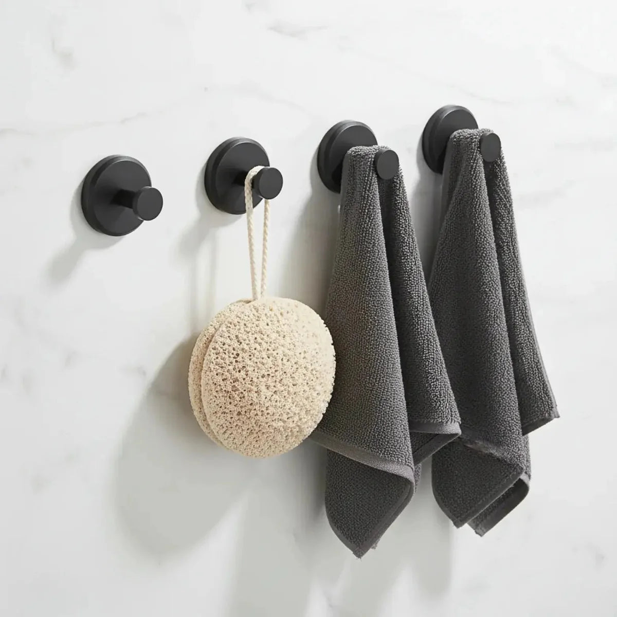 Crochets Ventouse Sans Perçage – Lot de 4