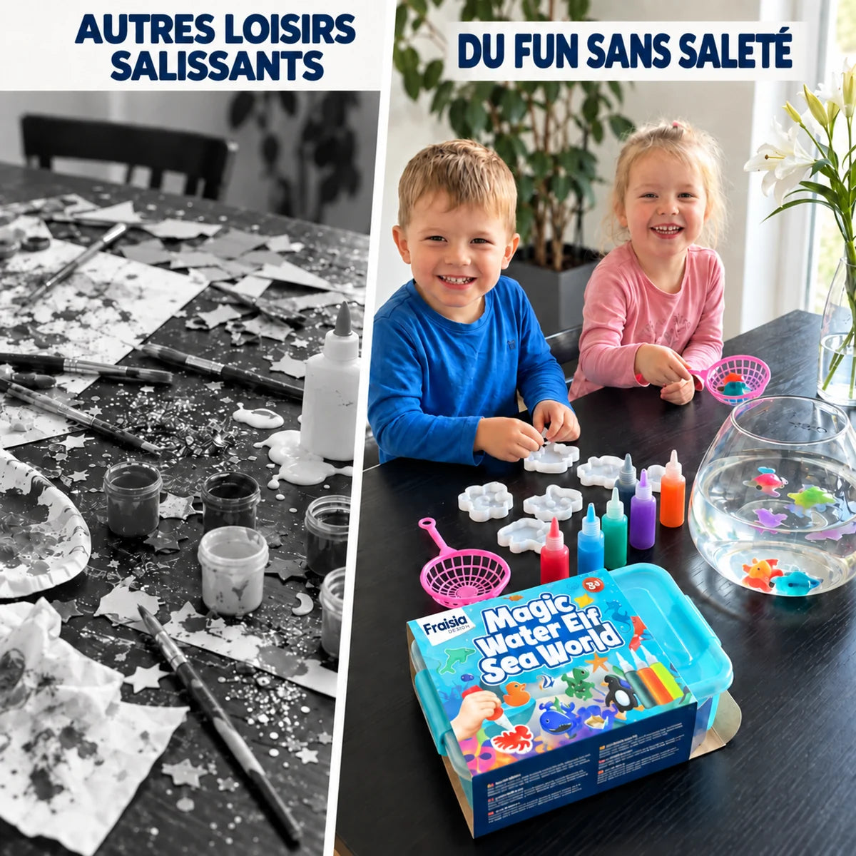 Du fun sans saleté, contrairement aux autres loisirs créatifs