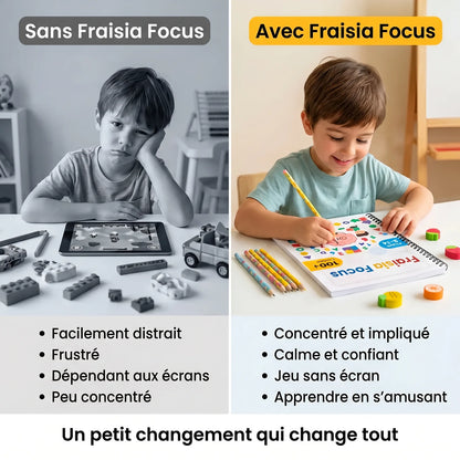 Fraisia Focus – 100+ activités imprimables pour la concentration