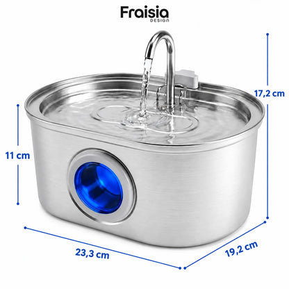 Dimensions de la fontaine