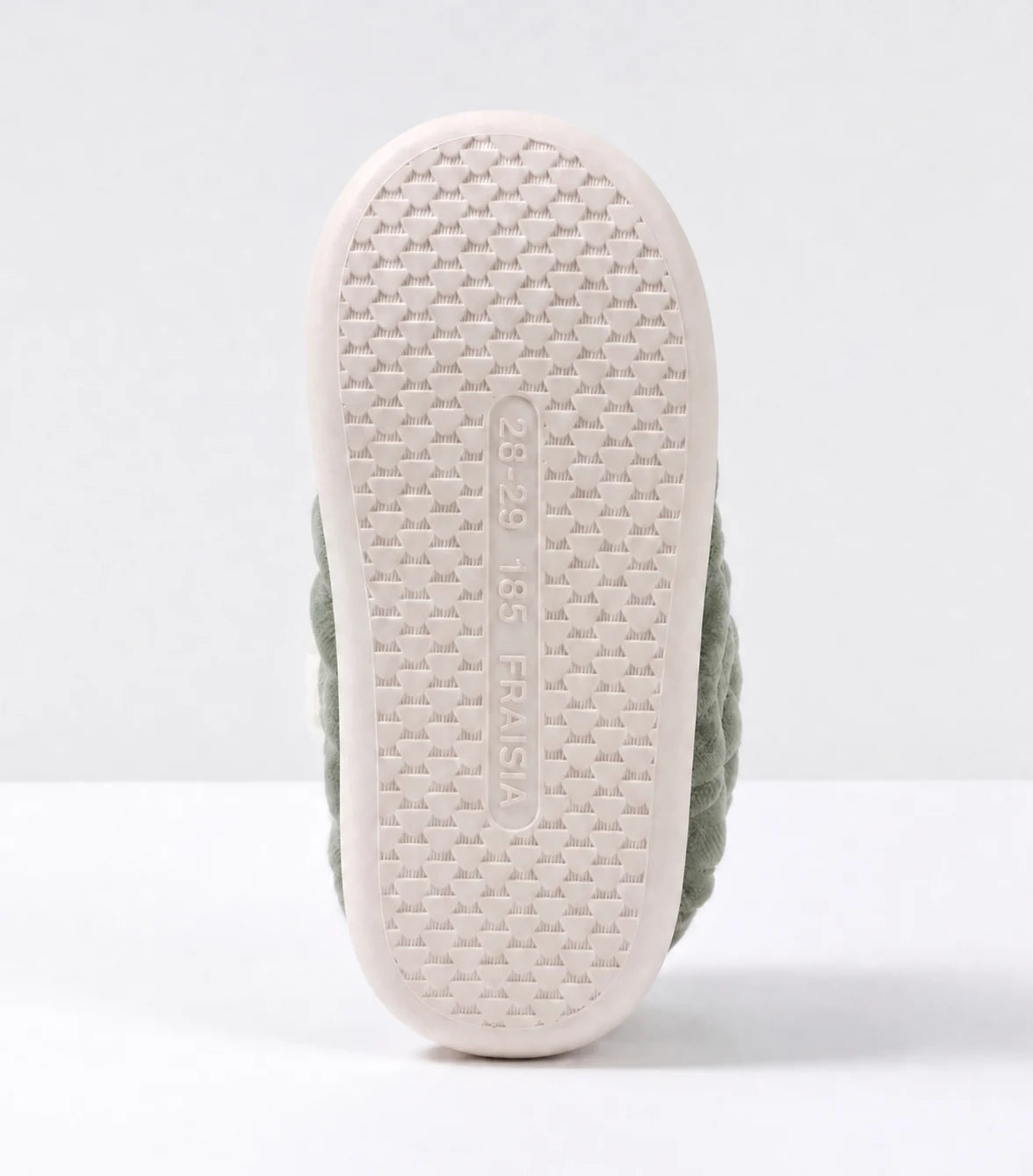 Pantoufles Nuage Enfant — Vert