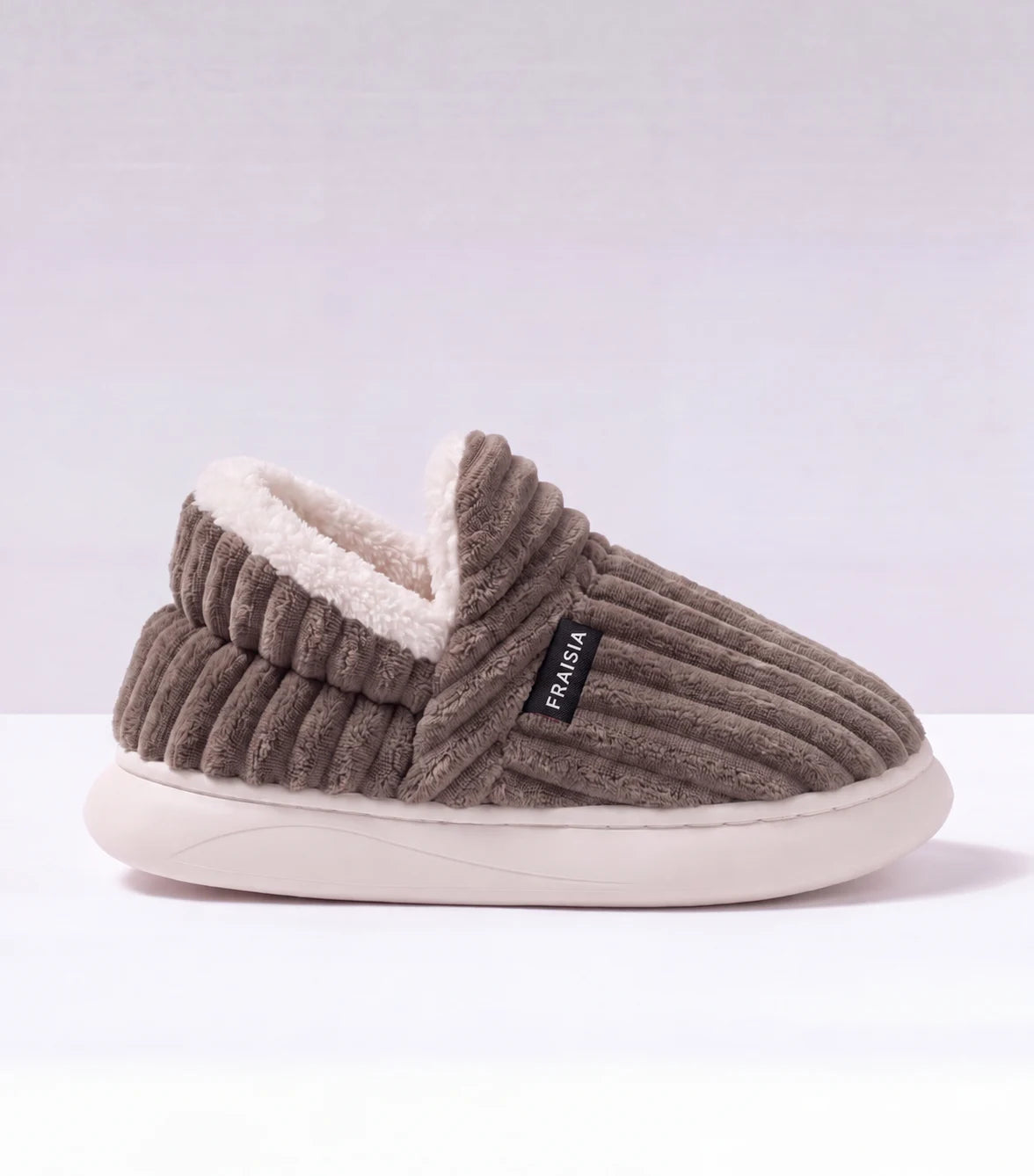 Pantoufles Nuage Enfant — Marron