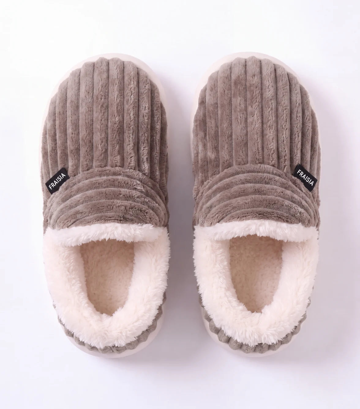 Pantoufles Nuage Enfant — Marron
