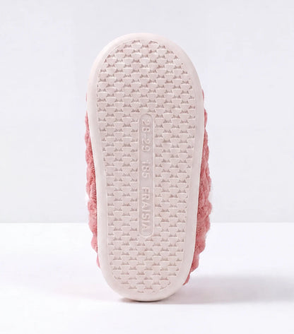 Pantoufles Nuage Enfant — Rose