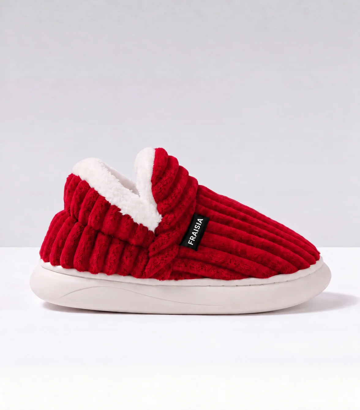 Pantoufles Nuage Enfant — Rouge