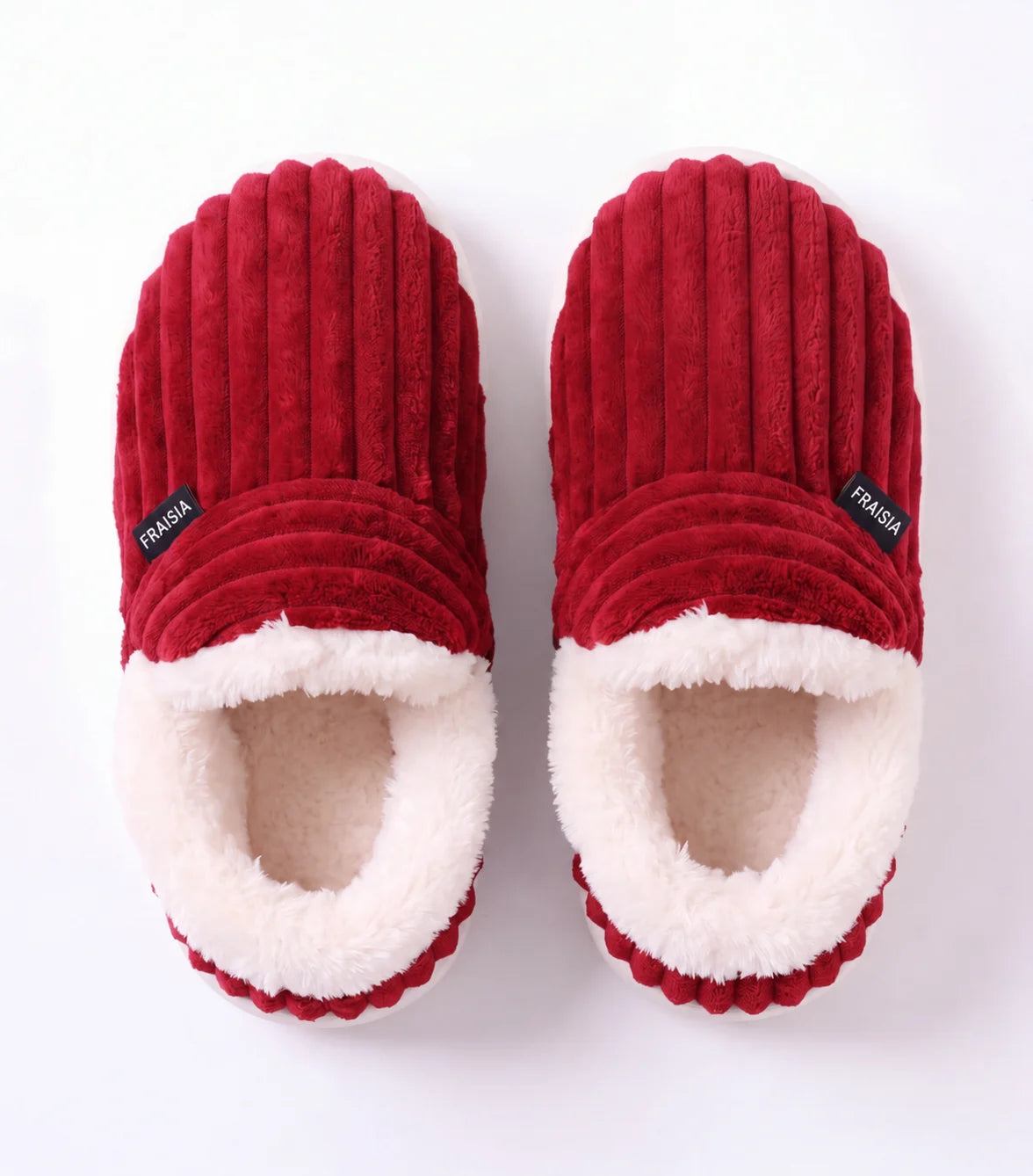 Pantoufles Nuage Enfant — Rouge