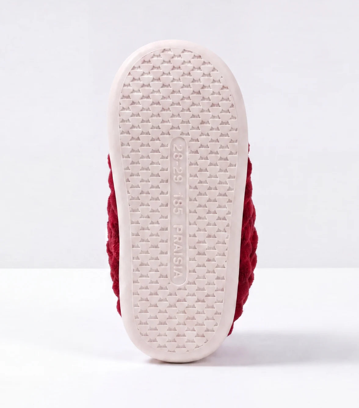 Pantoufles Nuage Enfant — Rouge