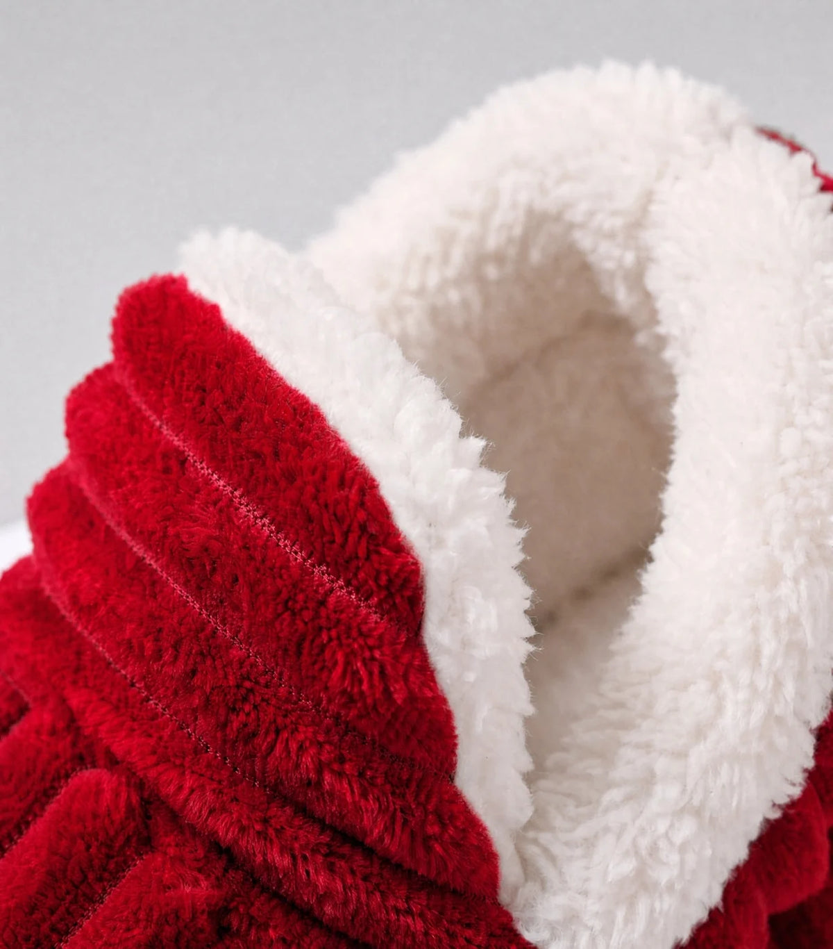 Pantoufles Nuage Enfant — Rouge