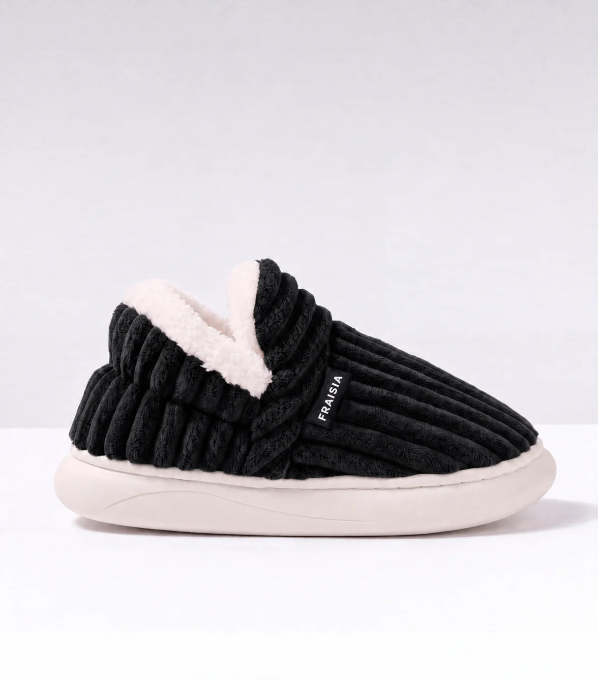 Pantoufles Nuage Enfant — Noir