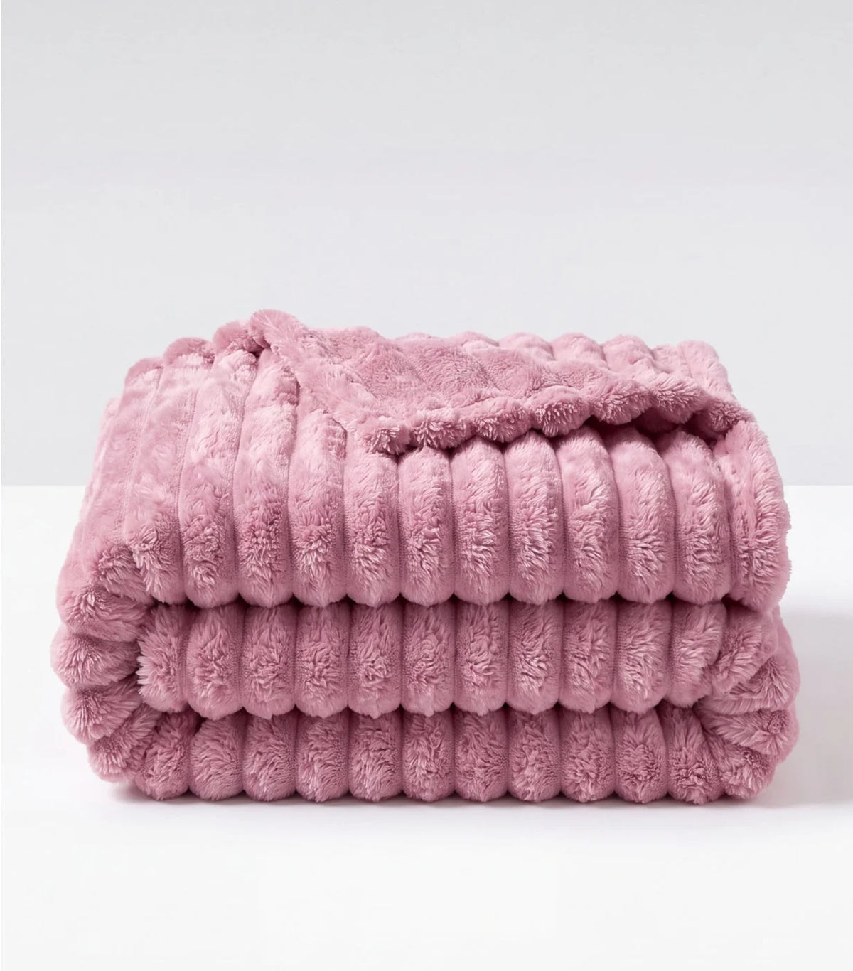 Plaid polaire Nuage — Rose