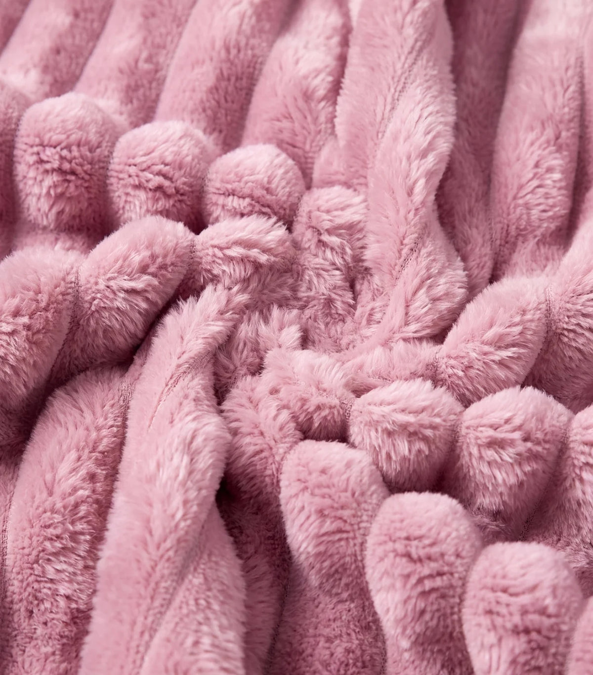 Plaid polaire Nuage — Rose