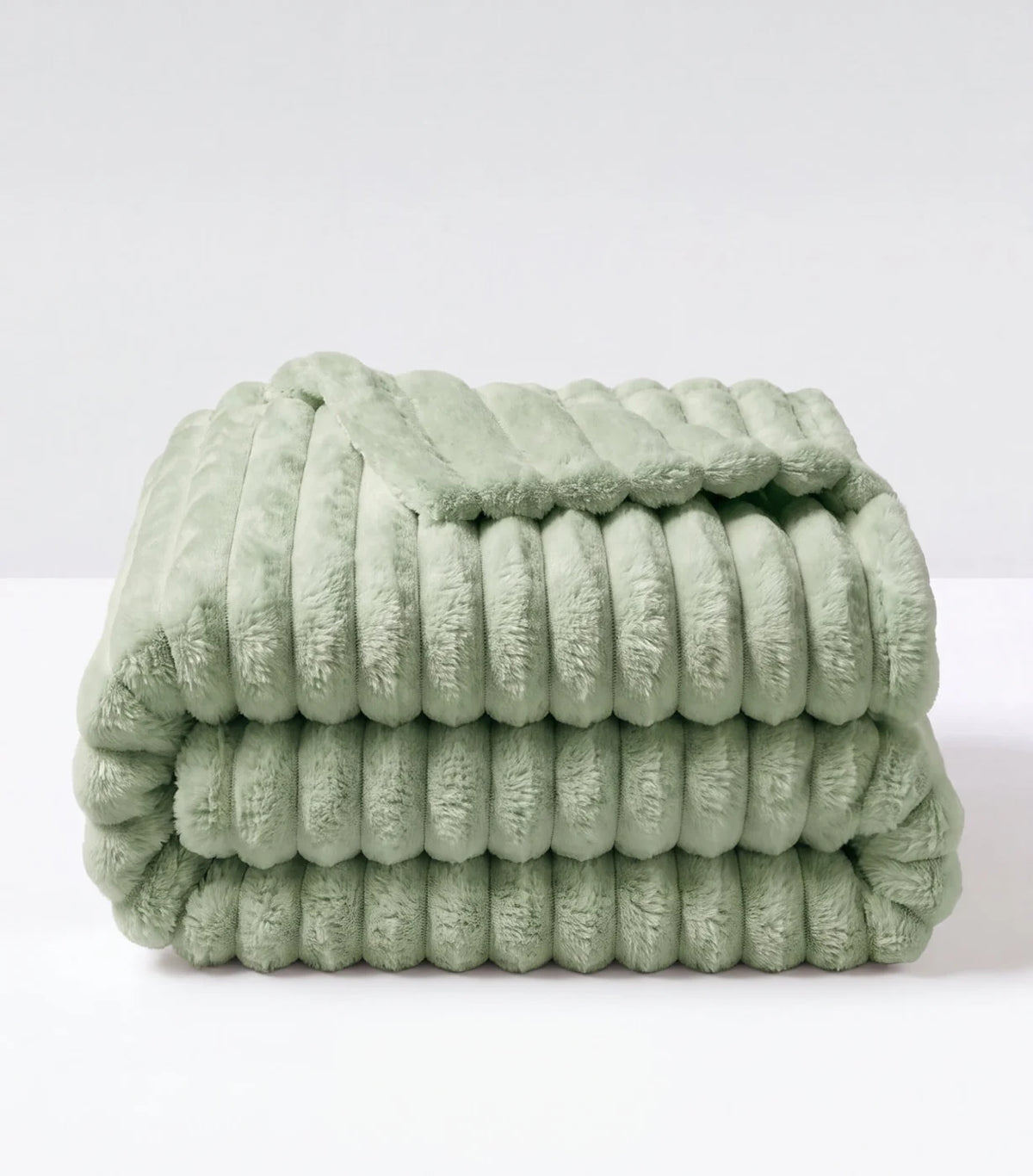 Plaid polaire Nuage — Vert