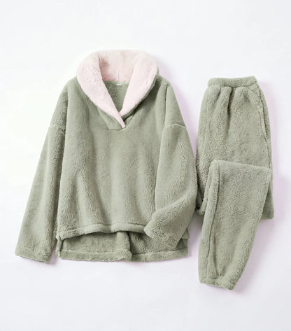 Pyjama polaire Nuage — Vert
