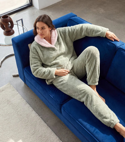 Pyjama polaire Nuage — Vert