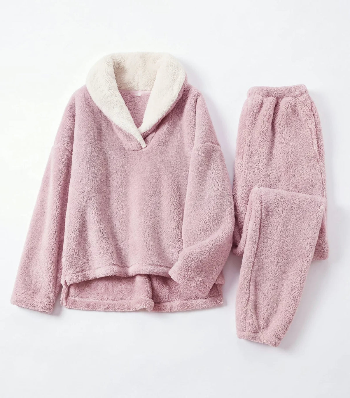 Pyjama polaire Nuage — Rose