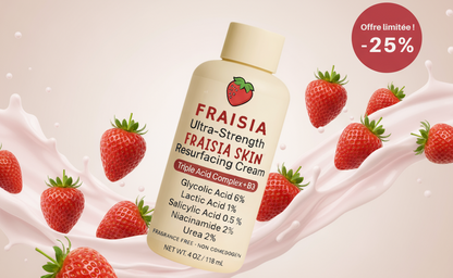 Sérum triple-acide anti-peau de fraise 🍓