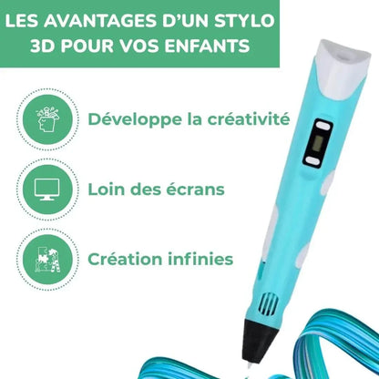 Les avantages d'un stylo 3D pour vos enfants
